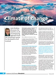 Climate of Change - Investment Life and Pensions Moneyfacts article