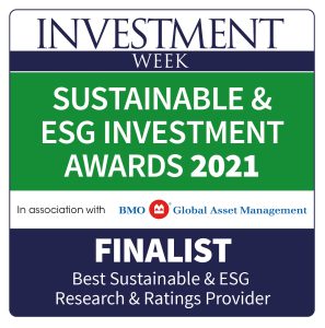 SRI Services shortlisted for two Investment Week ESG Awards