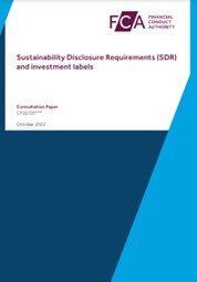 FCA SDR consultation paper video