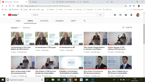 Three new videos now live - Introducing Fund EcoMarket, SRI & SRI Jargon