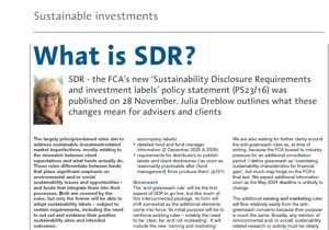 What is SDR? article just published in ILP Moneyfacts