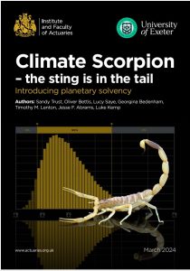 Institute of Actuaries Climate Scorpion report