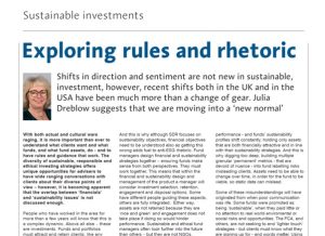 Exploring rules and rhetoric - ILP Moneyfacts