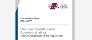 FCA publishes ESG Ratings proposals